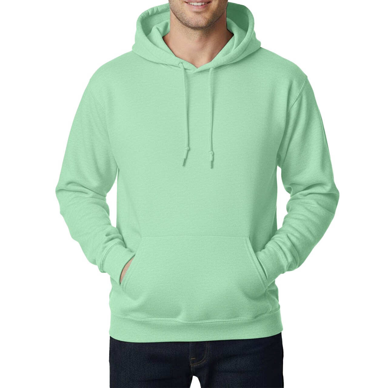 Gildan Unisex Fleece Hooded Sweatshirt 18500, Pullover Hoodie for Arts & Craft